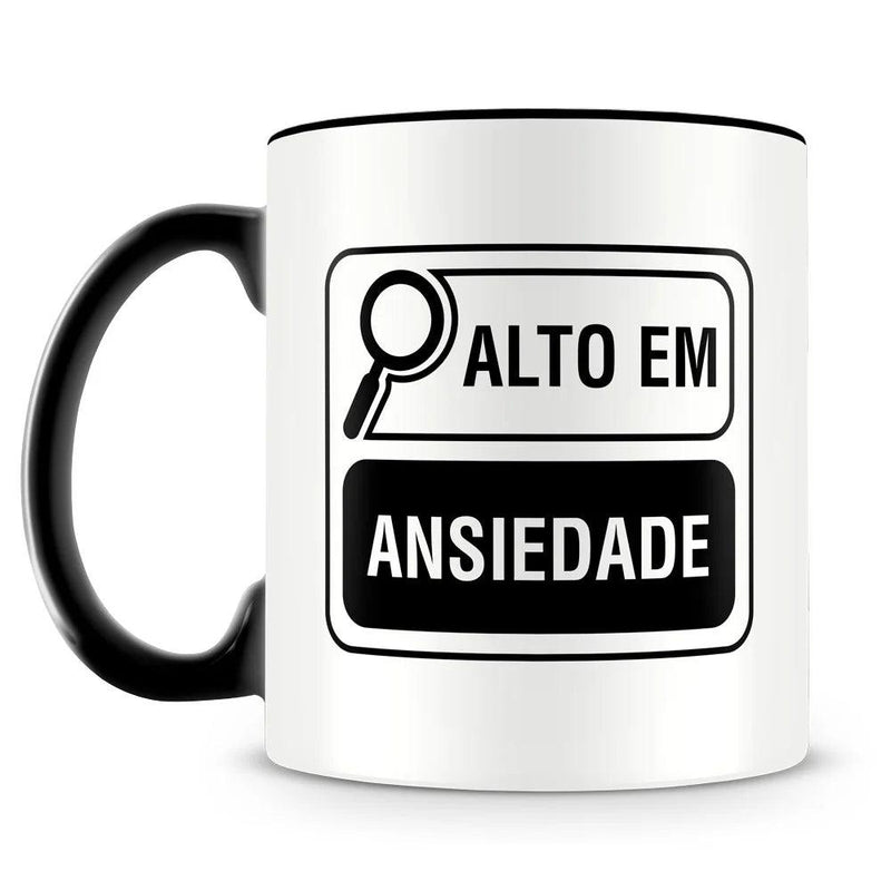 Caneca Personalizada Alto em Ansiedade