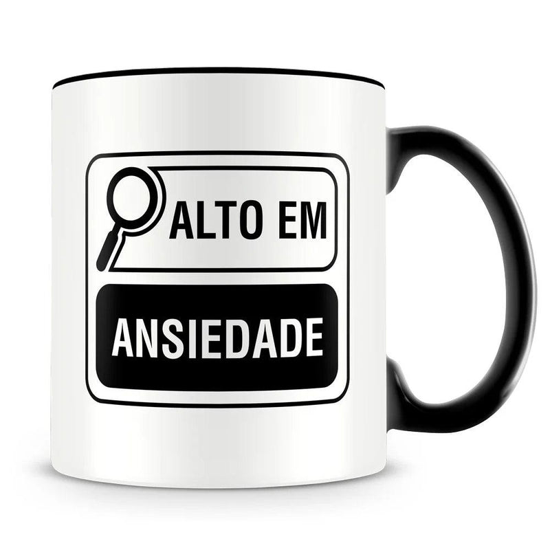 Caneca Personalizada Alto em Ansiedade