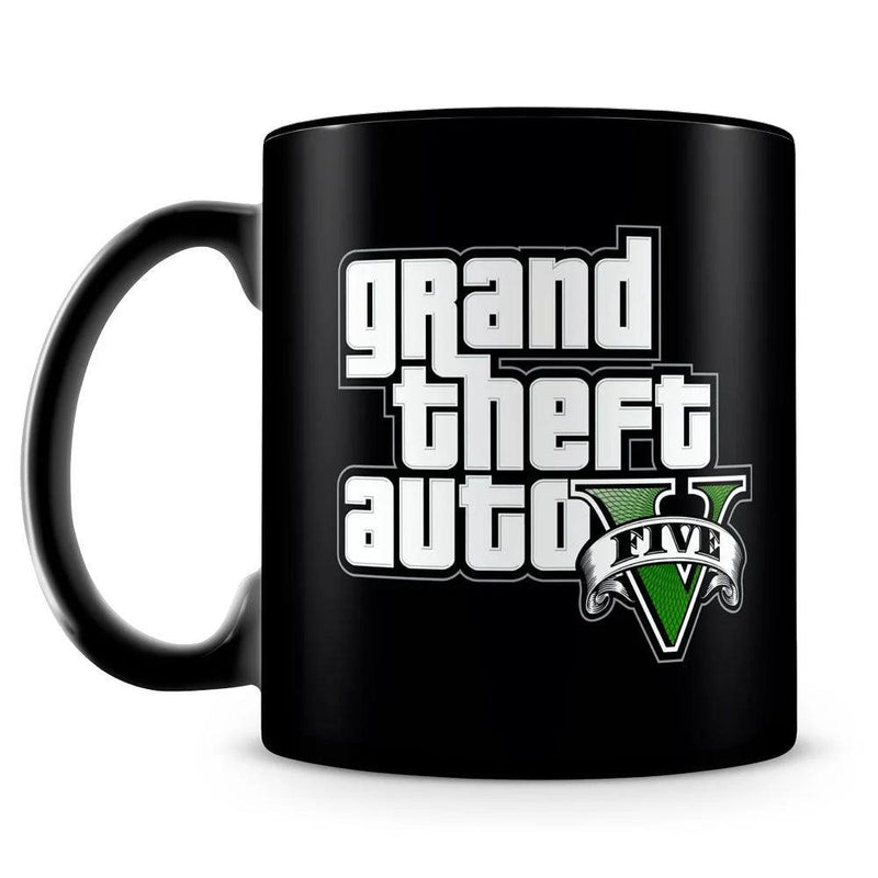 Caneca Personalizada Gta 5 (100% Preta)