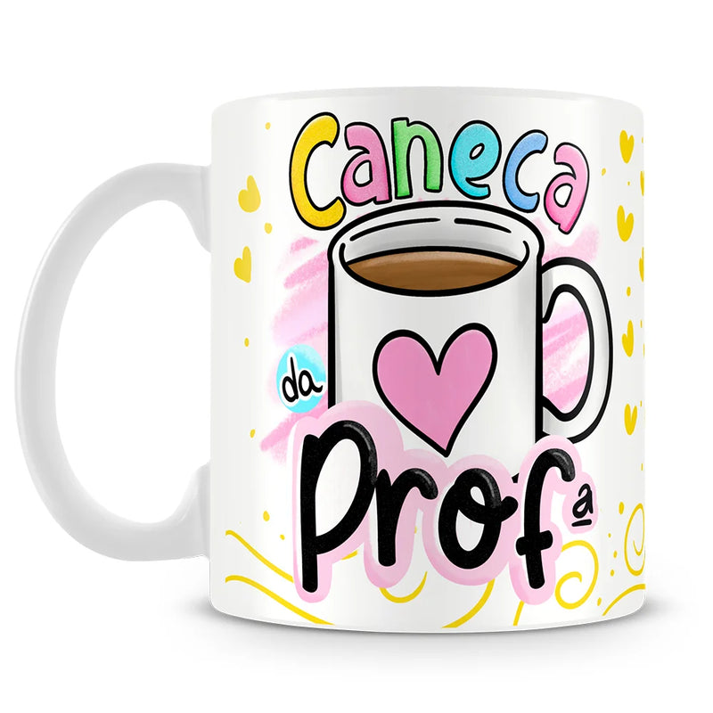 Caneca Personalizada da Professora (Com Foto)