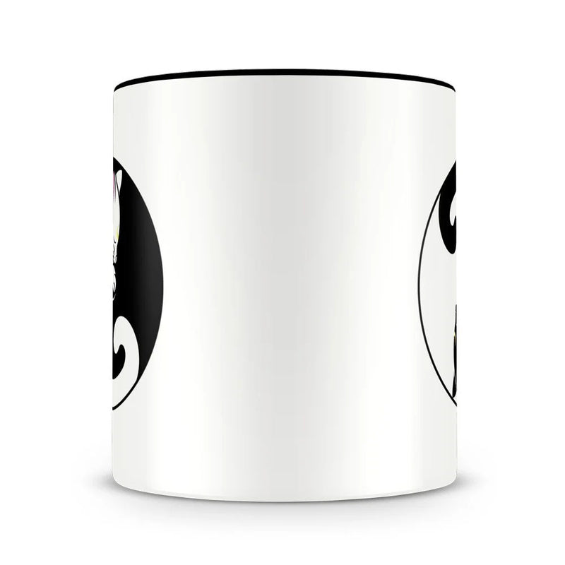 Caneca Personalizada Gato Yin Yang