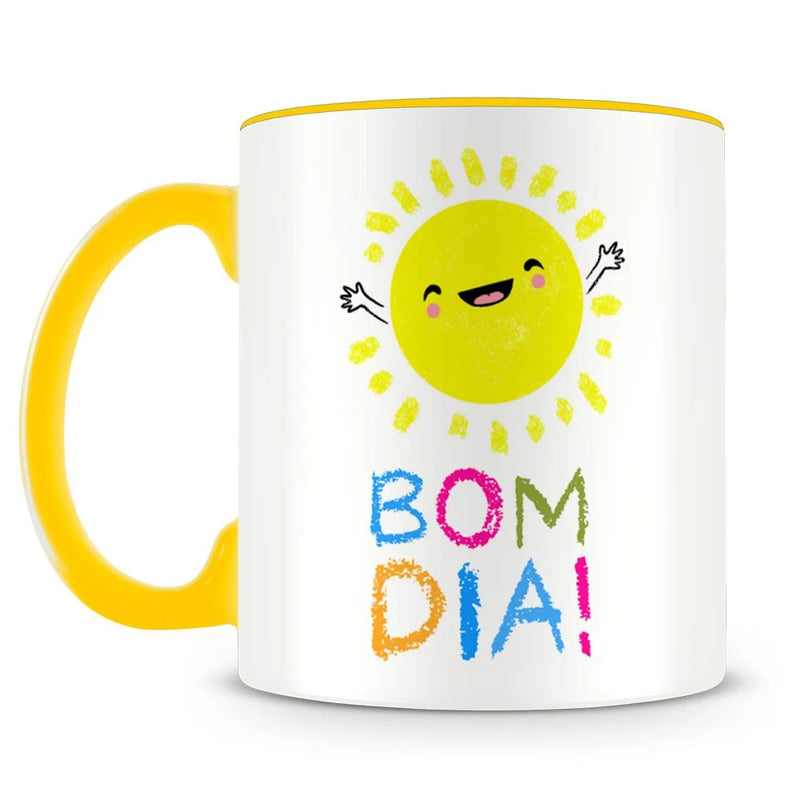 Caneca Personalizada Bom Dia (Mod.1)