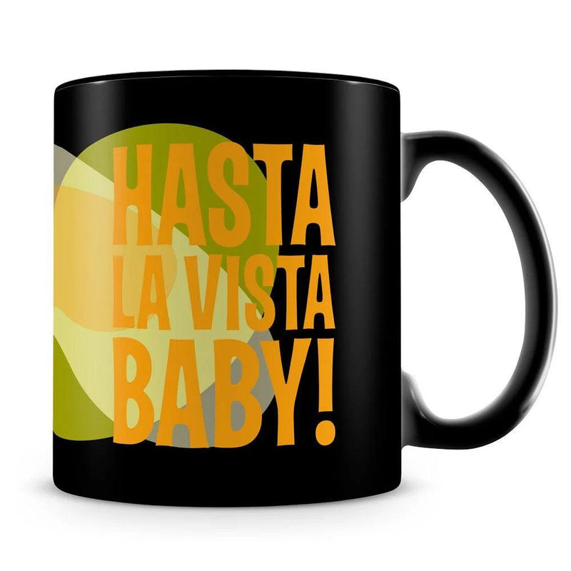 Caneca Personalizada Minions - Hasta La Vista Baby! (100% Preta)