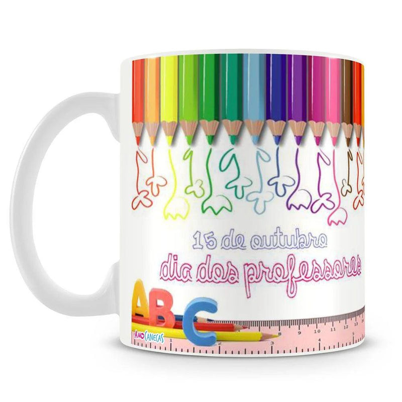 Caneca Estampada Dia dos Professores (Menino)