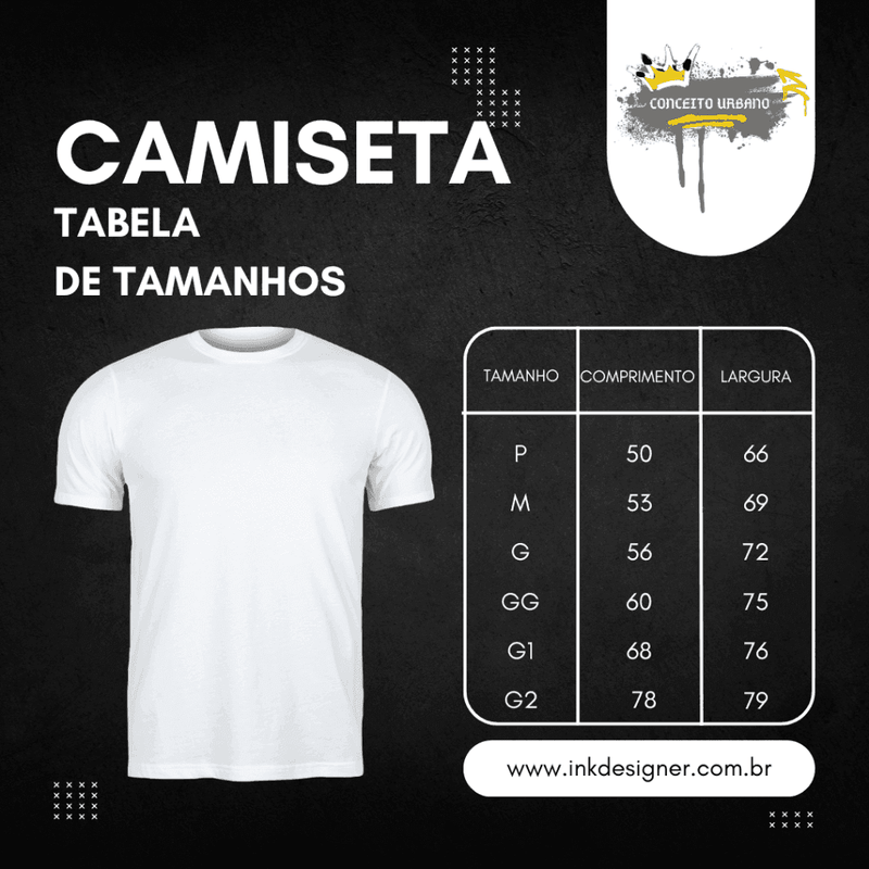 Camiseta de Manga Curta - Inkdesigner