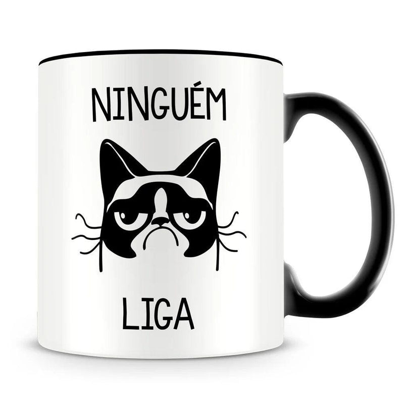 Caneca Personalizada Ninguém Liga