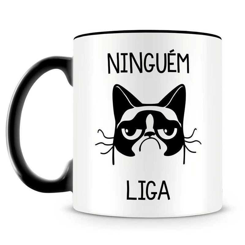 Caneca Personalizada Ninguém Liga