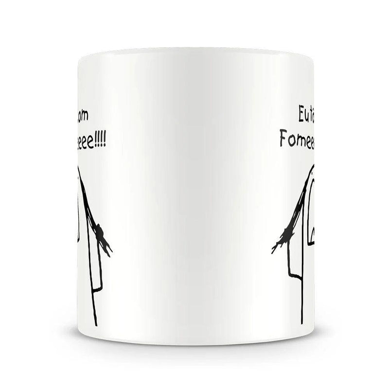 Caneca Personalizada Meme Flork - Tô com Fome