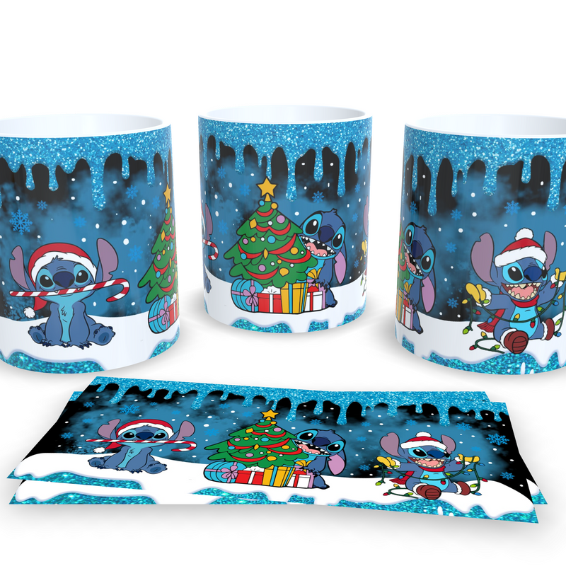 Caneca Stitch (Natal)