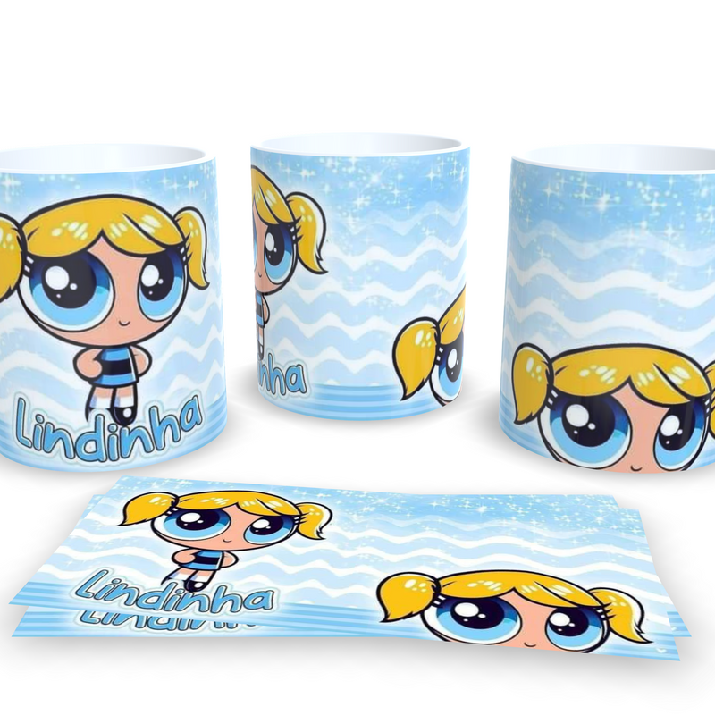 Caneca Meninas Super Poderosas (Lindinha)