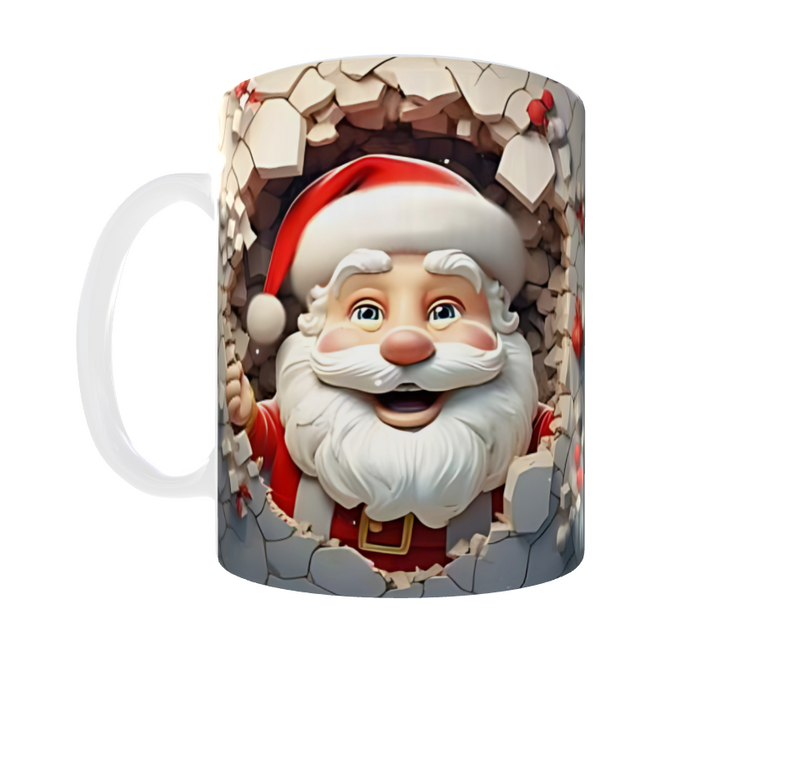 Caneca Personalizada 3D Noel