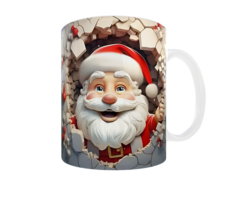 Caneca Personalizada 3D Noel