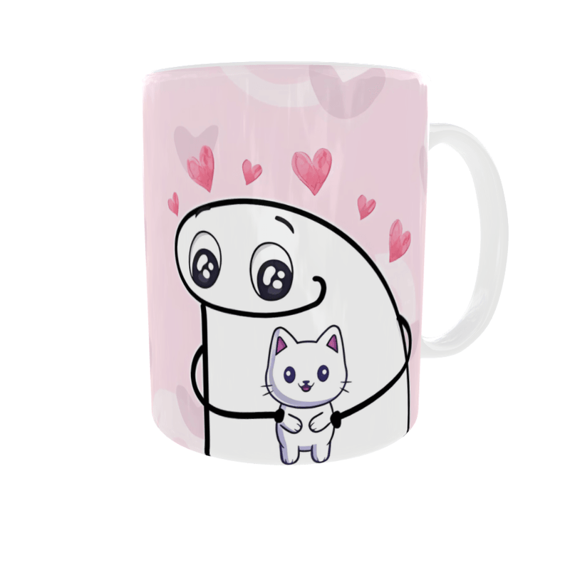 Caneca Mãe de Gato Também e Mãe - Inkdesigner
