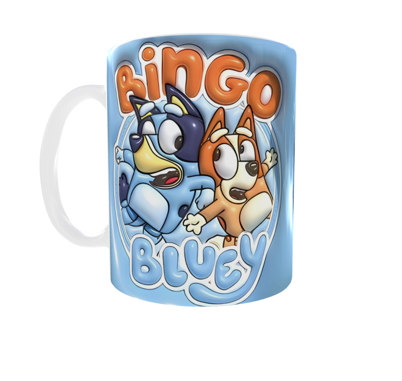 Caneca Personalizada Bingo Bluey