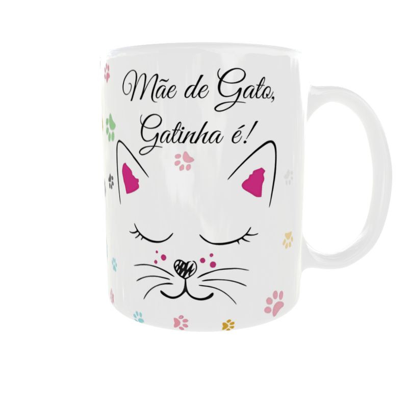 Caneca Mãe de gato - Inkdesigner